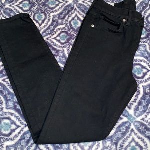 H&M !! Skinny coupe Denim Black skinny Men Jeans!!